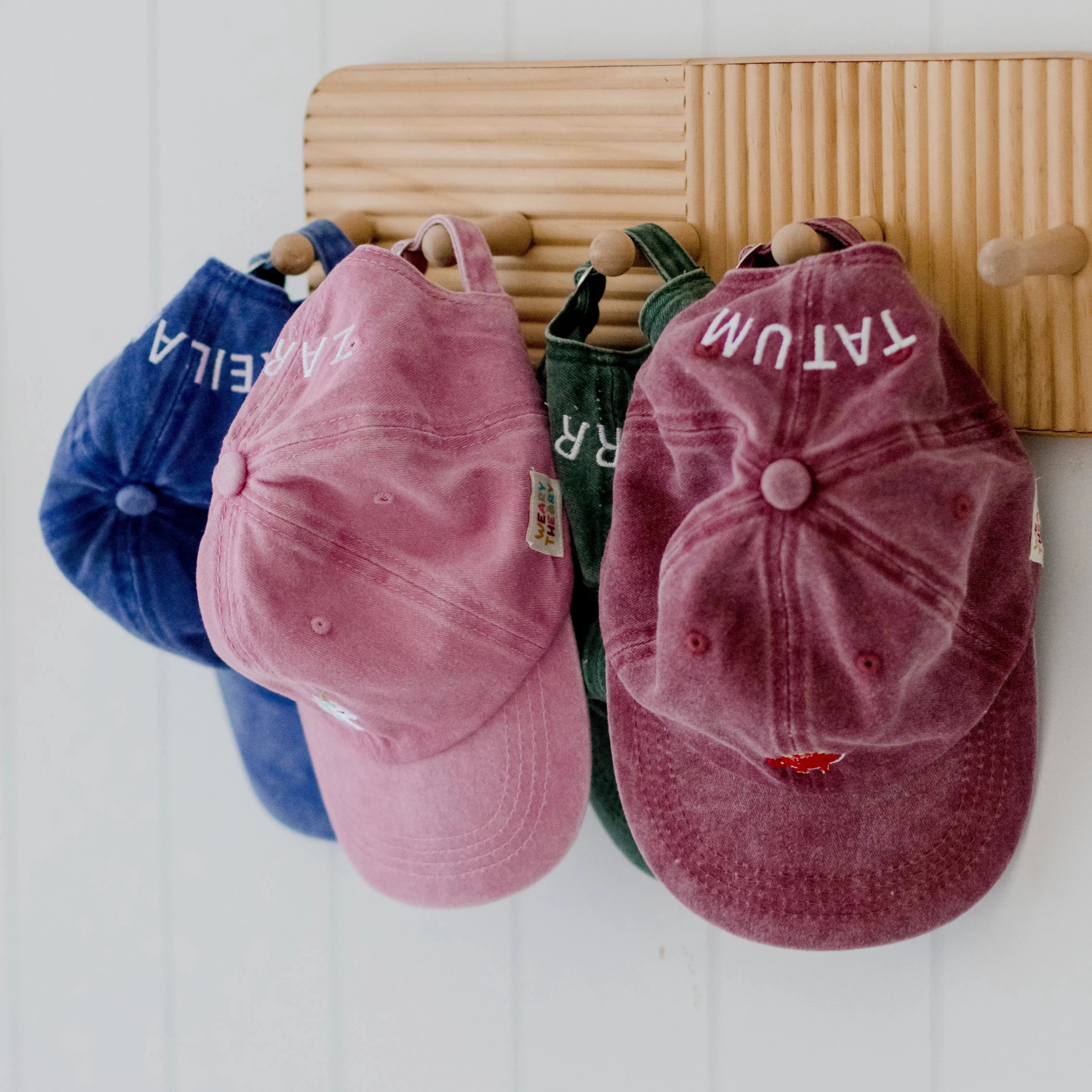 Personalised Caps Weary Theory