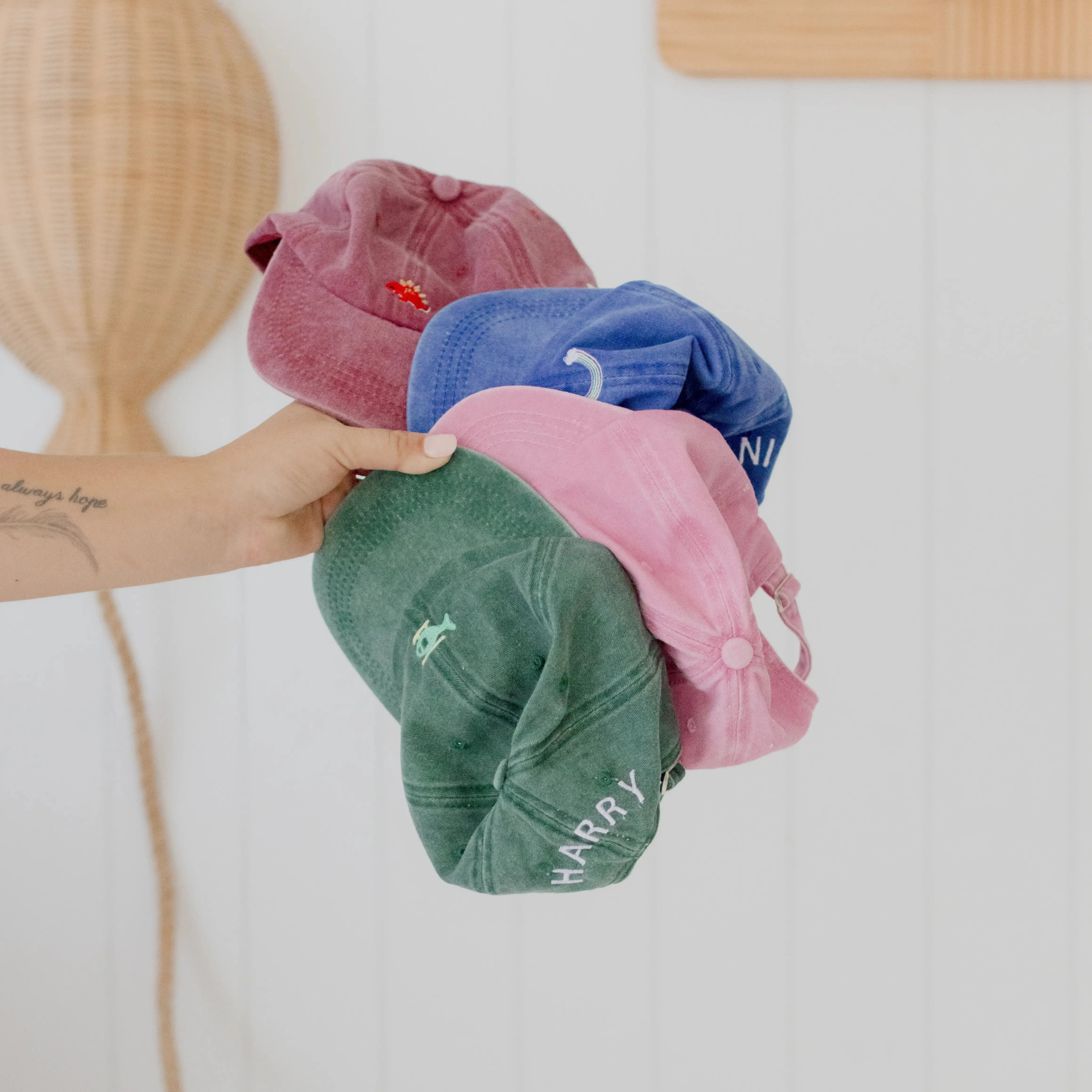 Personalised Caps Weary Theory