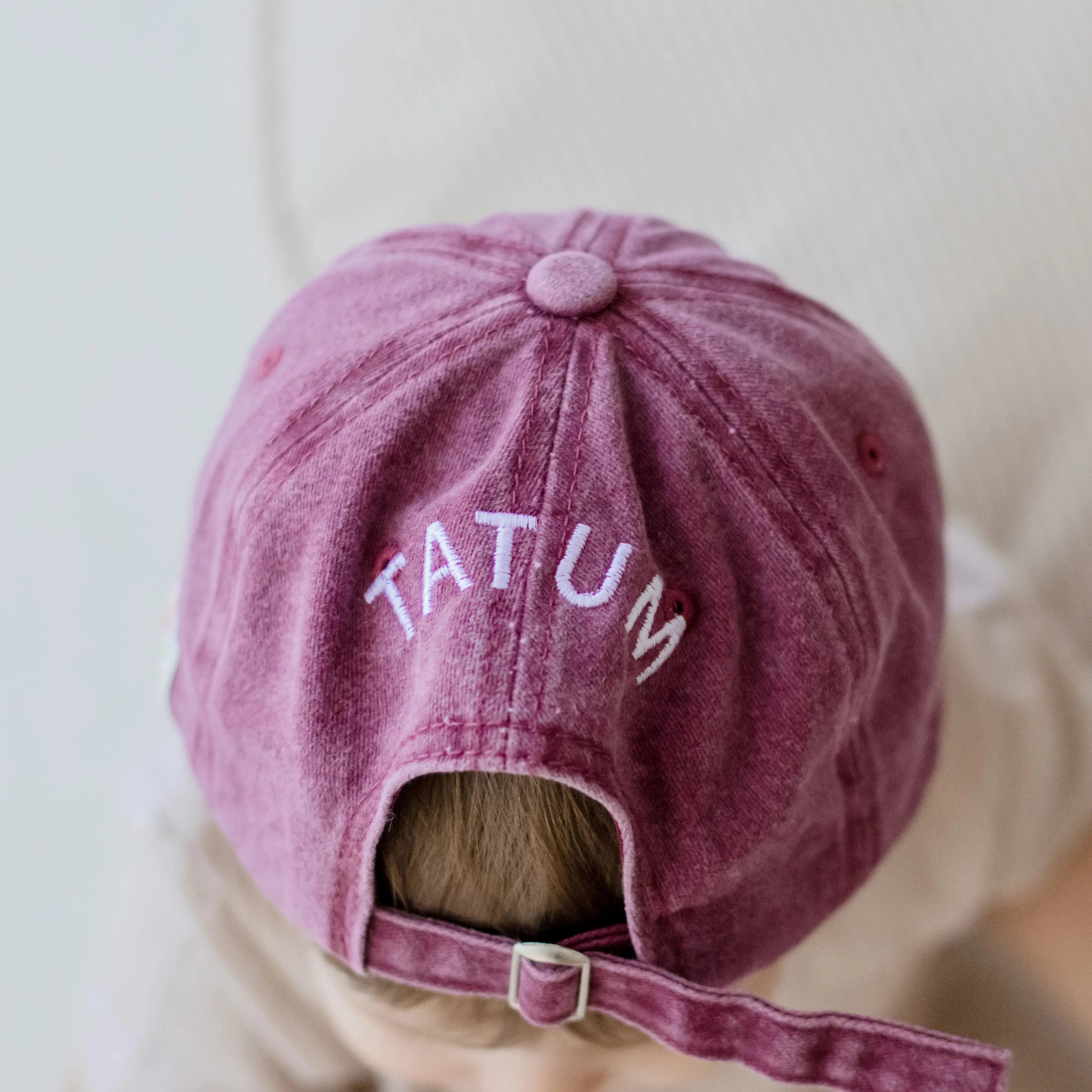 Personalised Caps Weary Theory