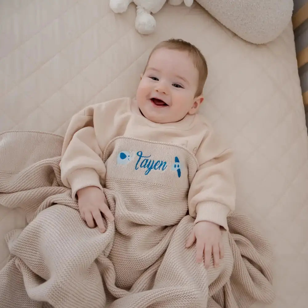 Personalised Baby Blanket Weary Theory
