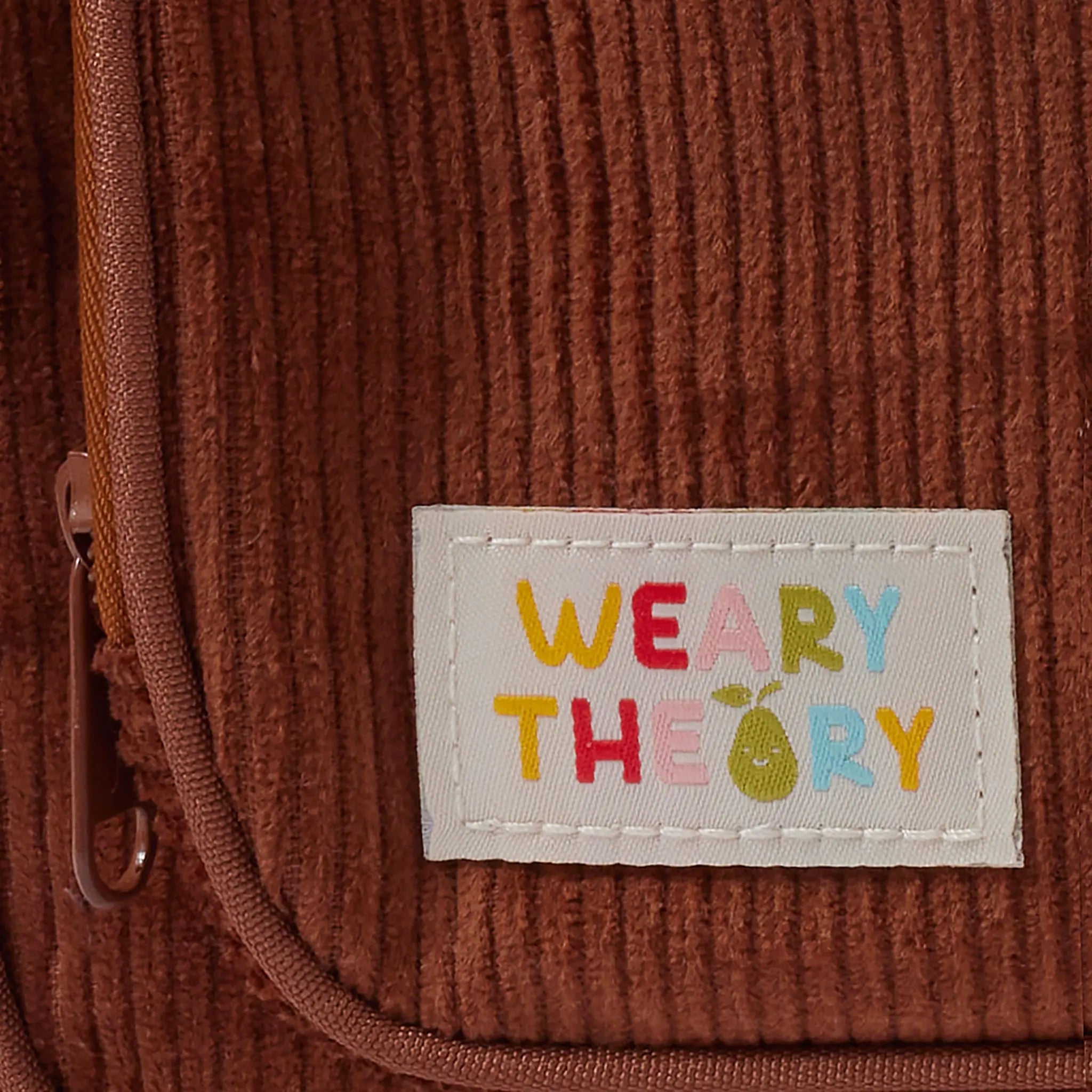 Personalised Corduroy Lunch Bag Weary Theory