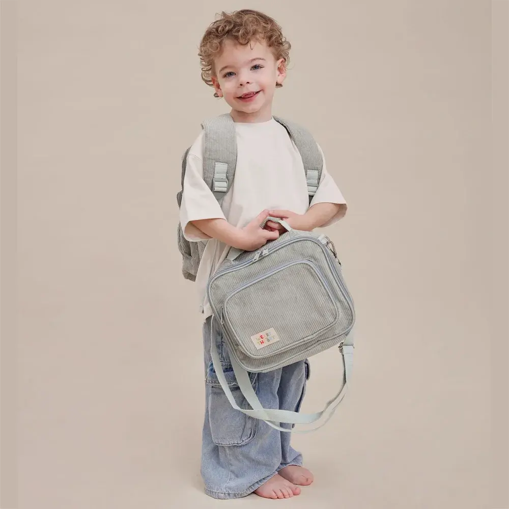 Personalised Corduroy Lunch Bag Weary Theory
