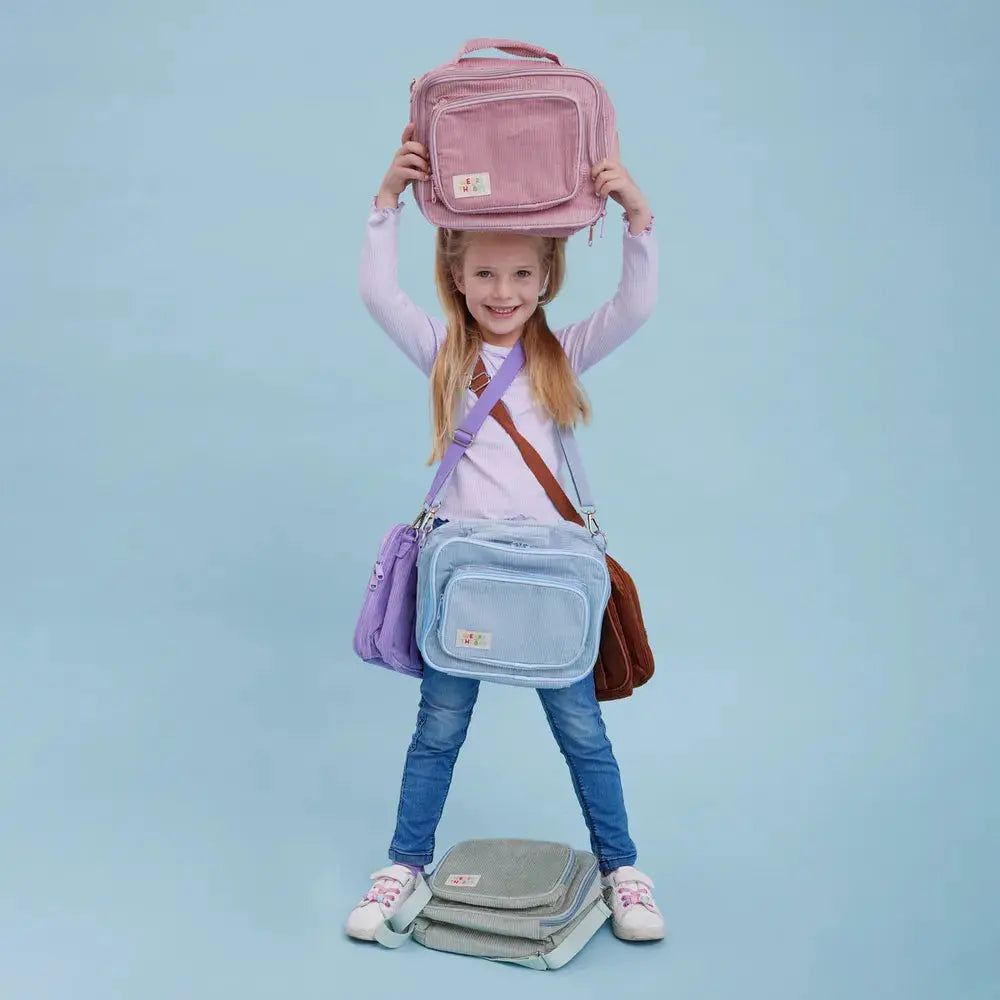 Personalised Corduroy Lunch Bag Weary Theory