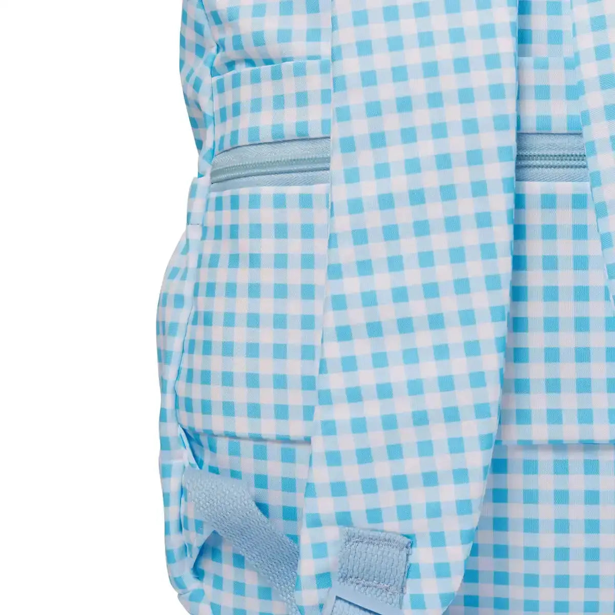Personalised Kids Backpack — Wipeable Gingham in , embroidered in Melbourne by Weary Theory
