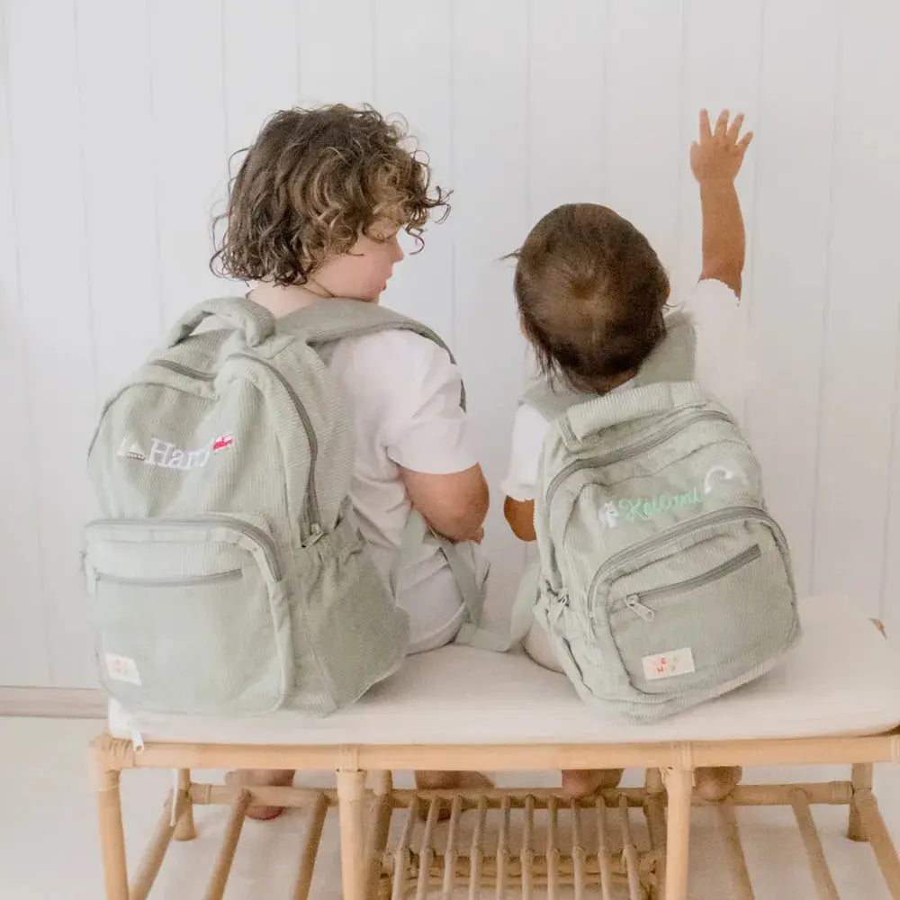 Personalised Corduroy Kids Backpack Weary Theory