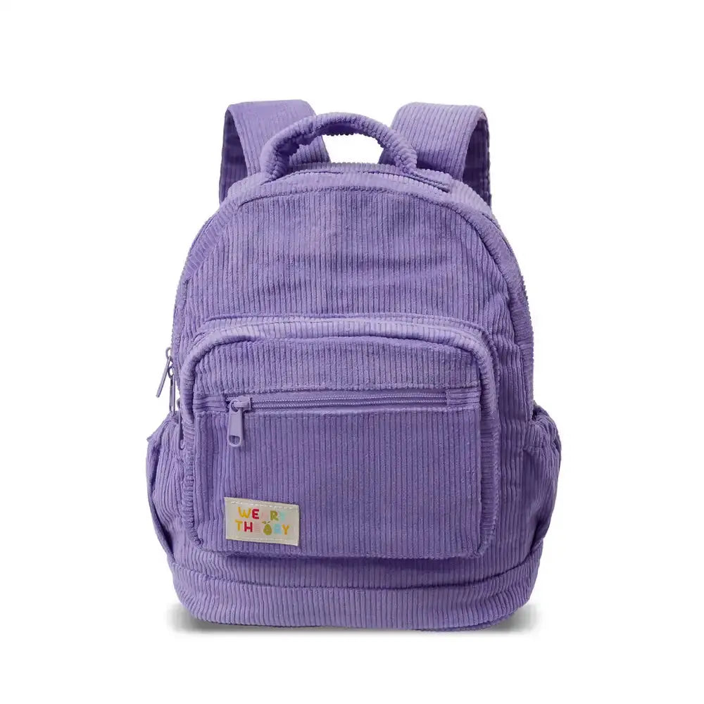 Personalised Corduroy Kids Backpack Weary Theory