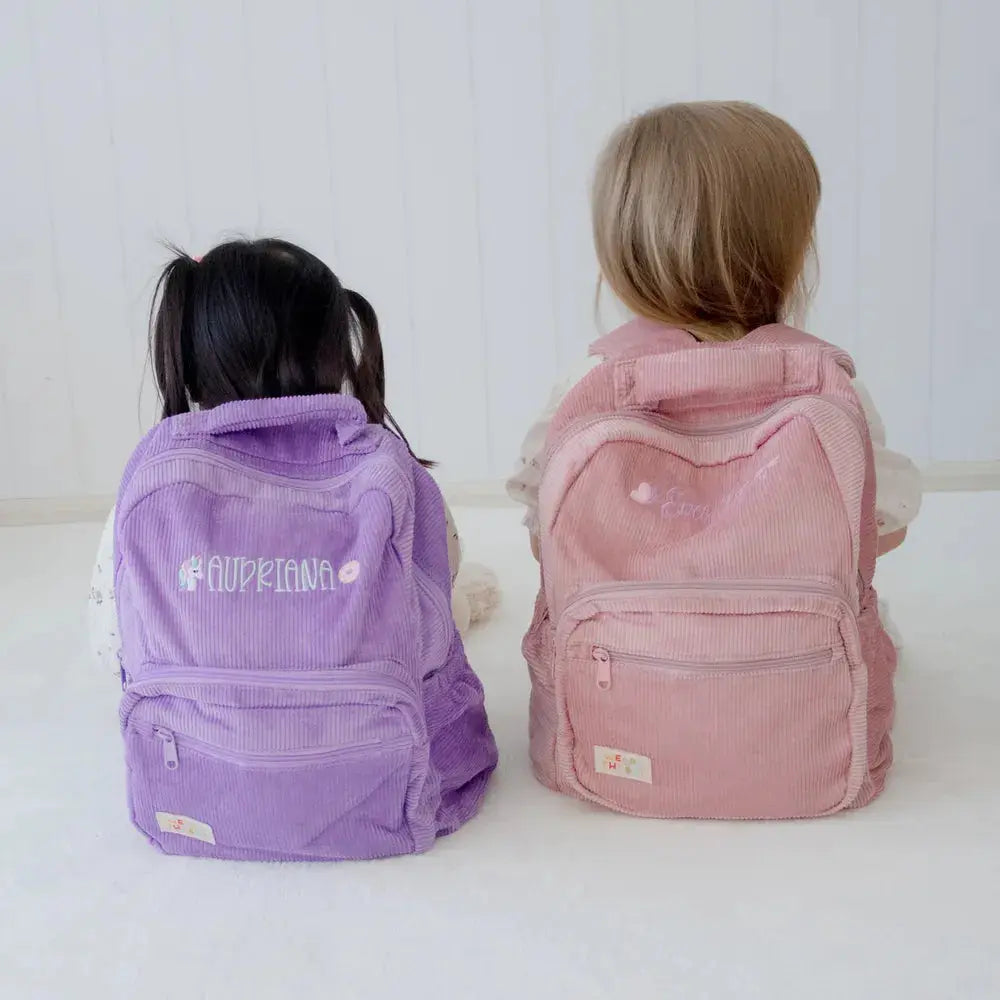 Personalised Corduroy Kids Backpack Weary Theory