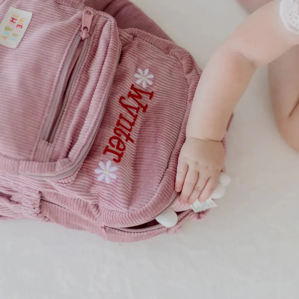 Personalised Corduroy Kids Backpack Weary Theory