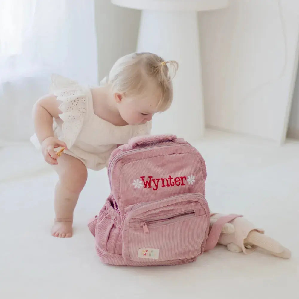 Personalised Corduroy Kids Backpack Weary Theory