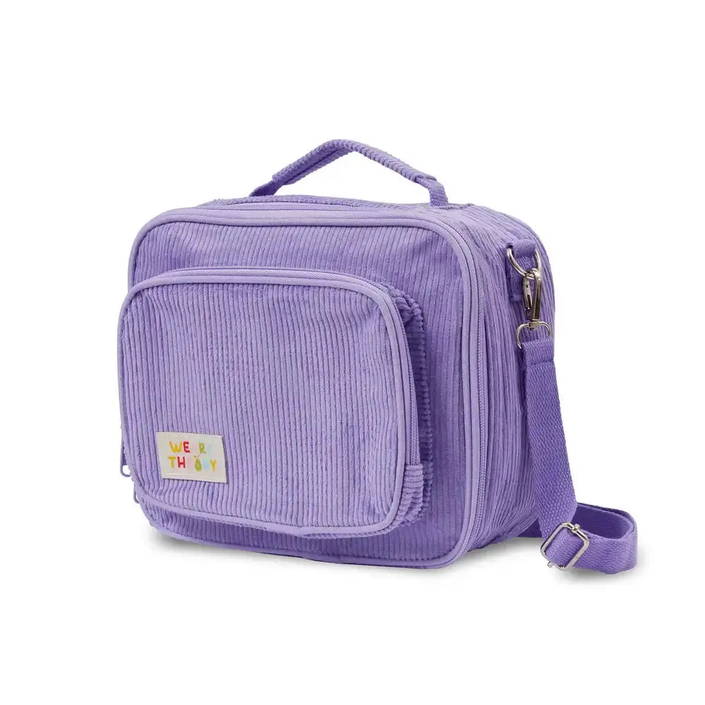 Personalised Corduroy Lunch Bag Weary Theory