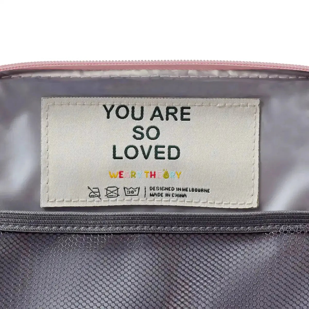 Personalised Kids Lunch Bag — Insulated Wipeable Gingham Daycare Bag in , embroidered in Melbourne by Weary Theory