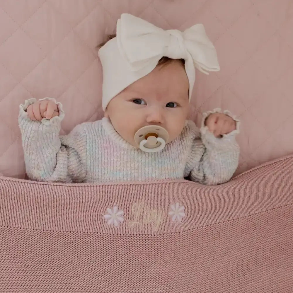 Personalised Baby Blanket Weary Theory