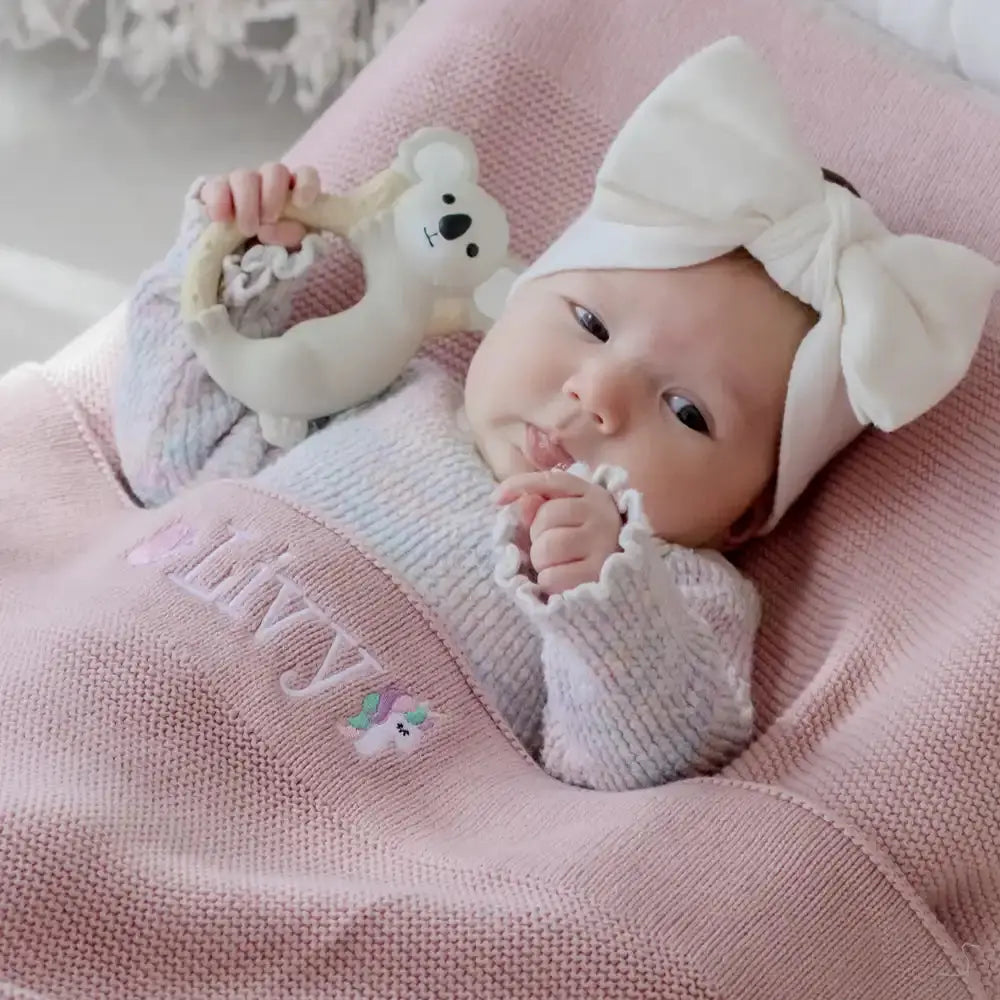 Personalised Baby Blanket Weary Theory