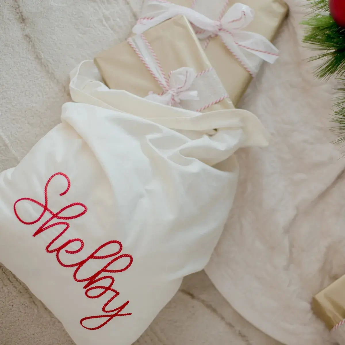 Personalised Santa Sack Weary Theory