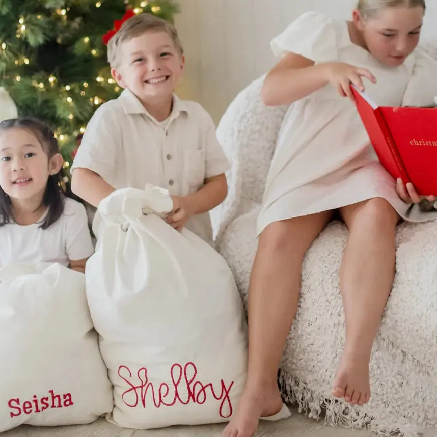 Personalised Santa Sack Weary Theory