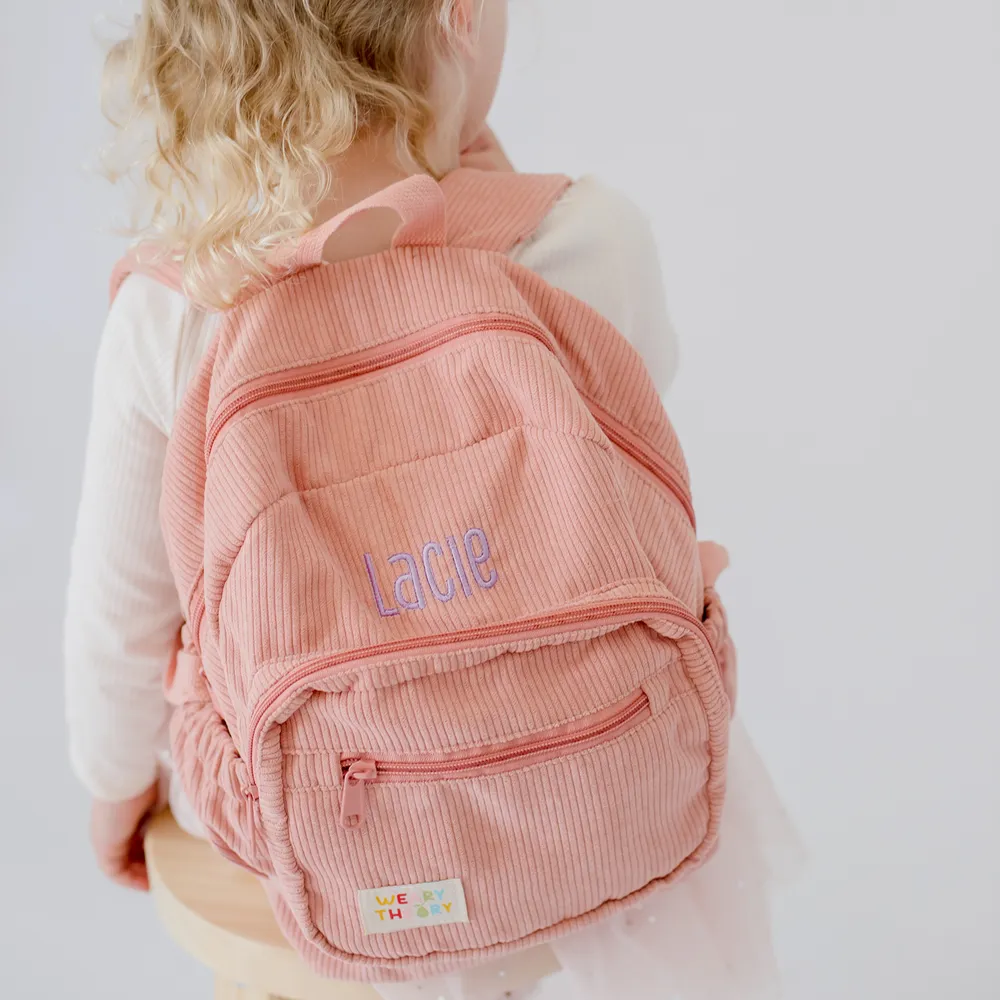 Strawberry Corduroy Backpack Backpacks Weary Theory