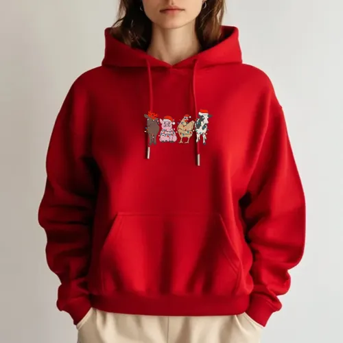 Red Christmas Hoodie