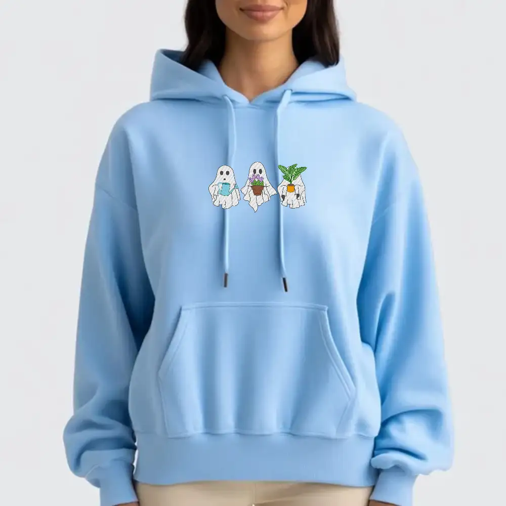 Baby Blue Halloween Hoodie