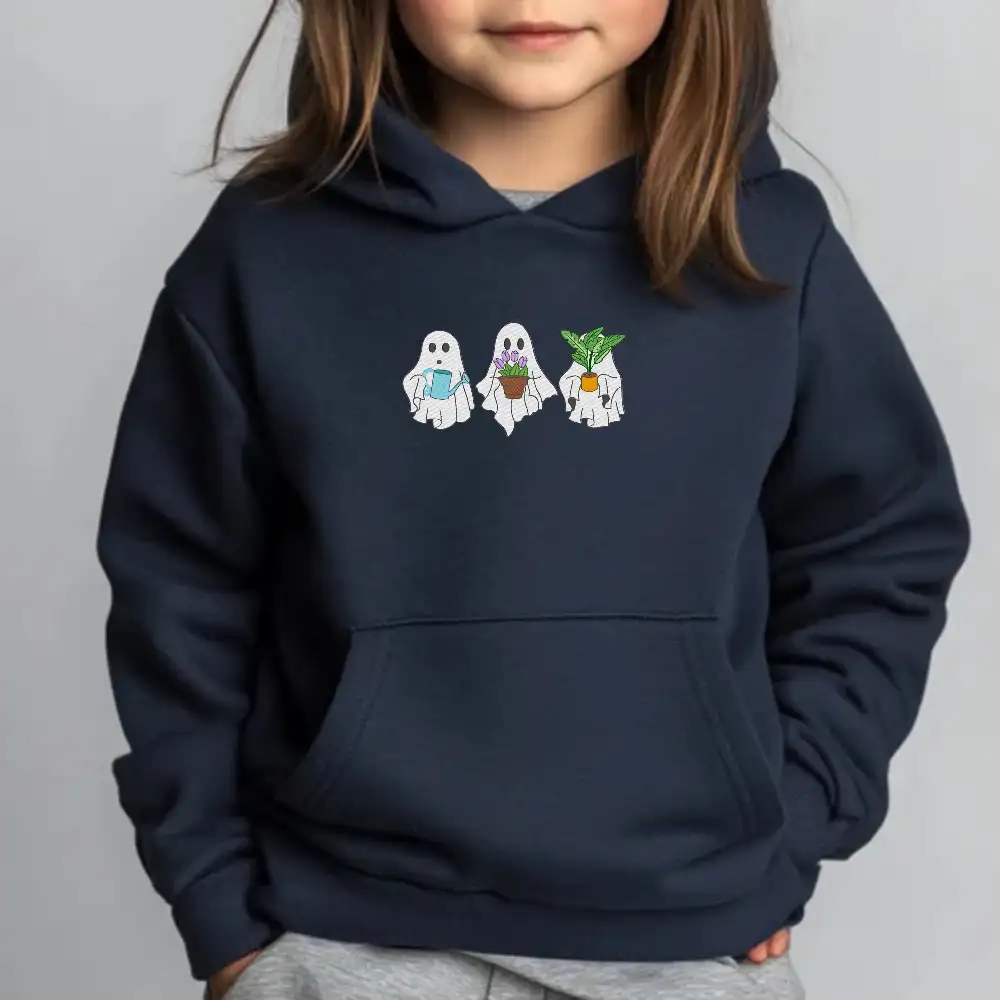 Navy Halloween Hoodie