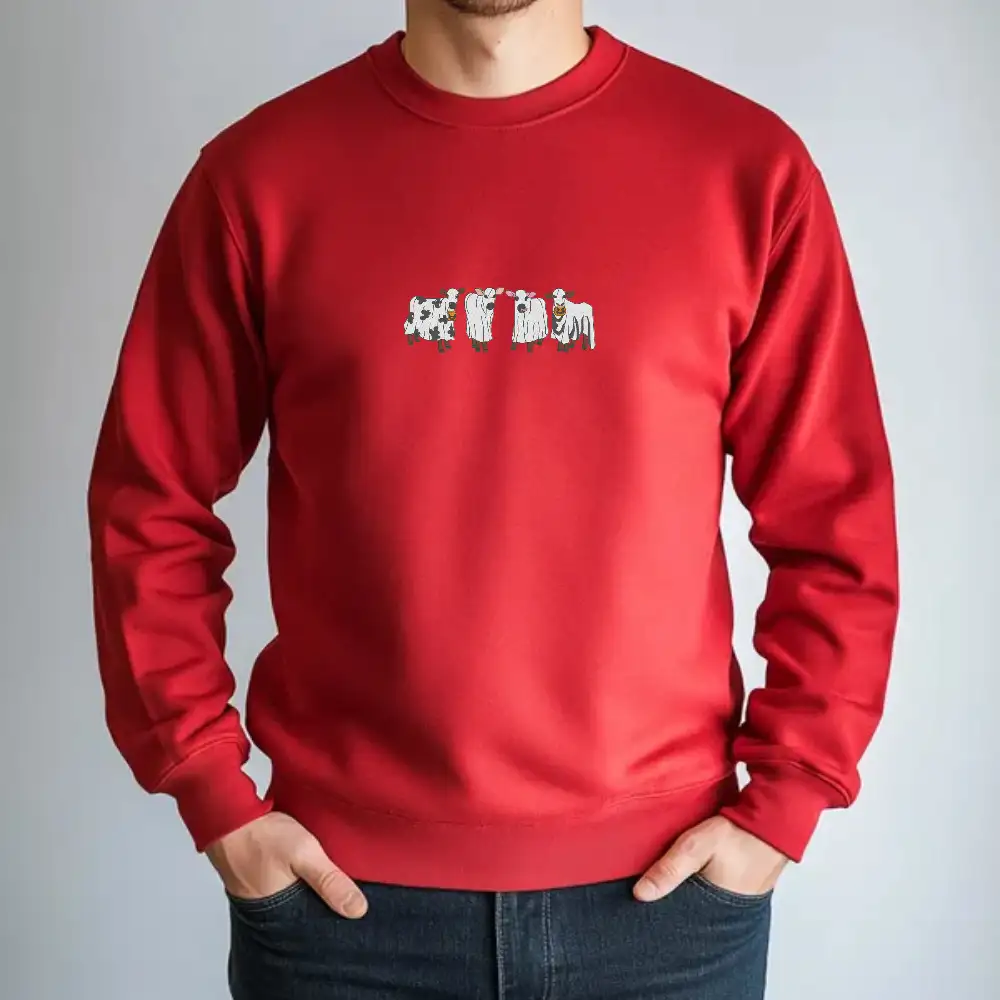 Red Halloween Sweatshirt