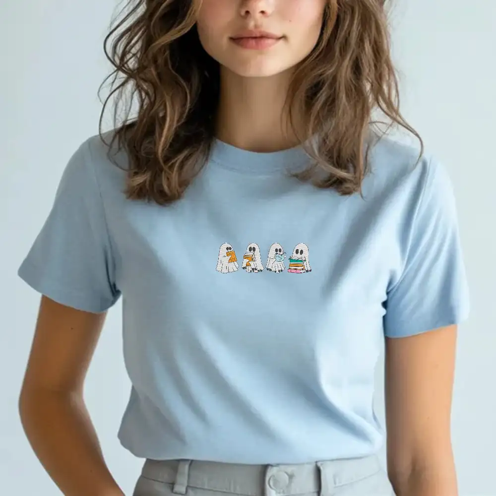 Baby Blue Halloween T-shirt