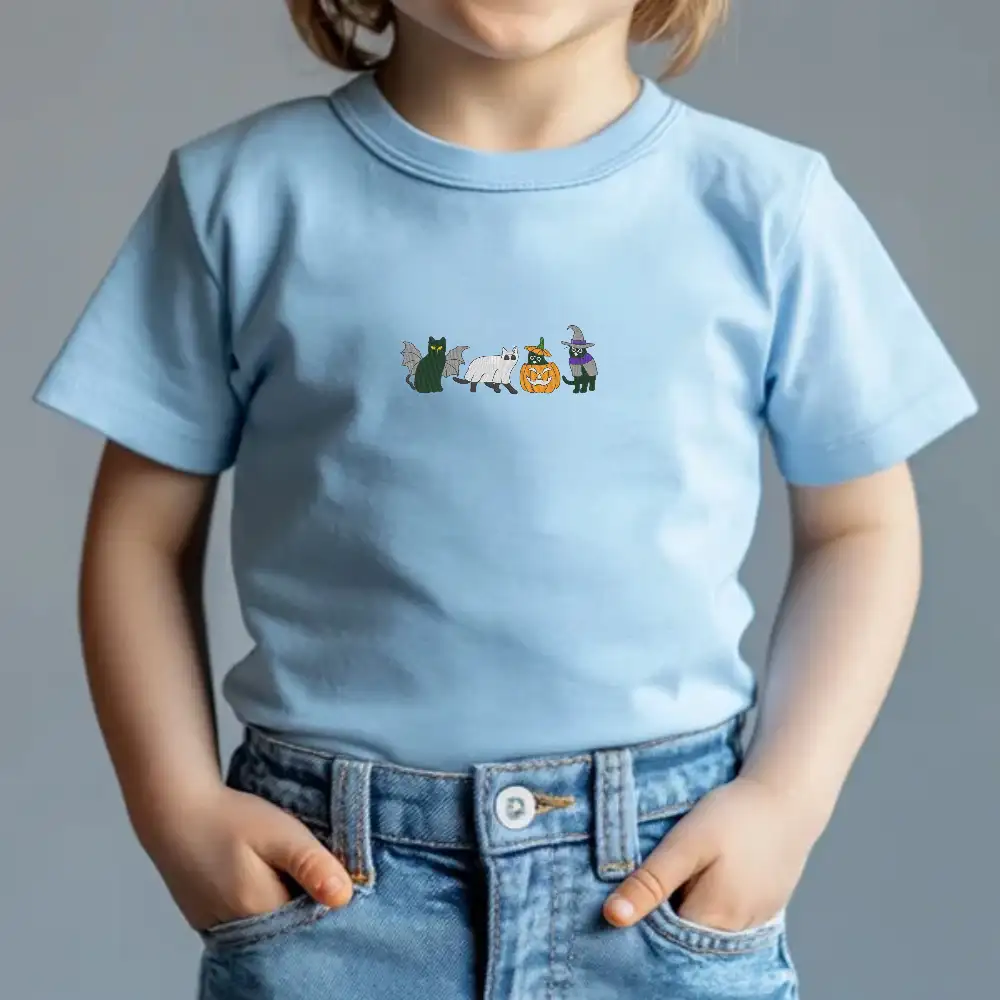 Baby Blue Halloween T-shirt