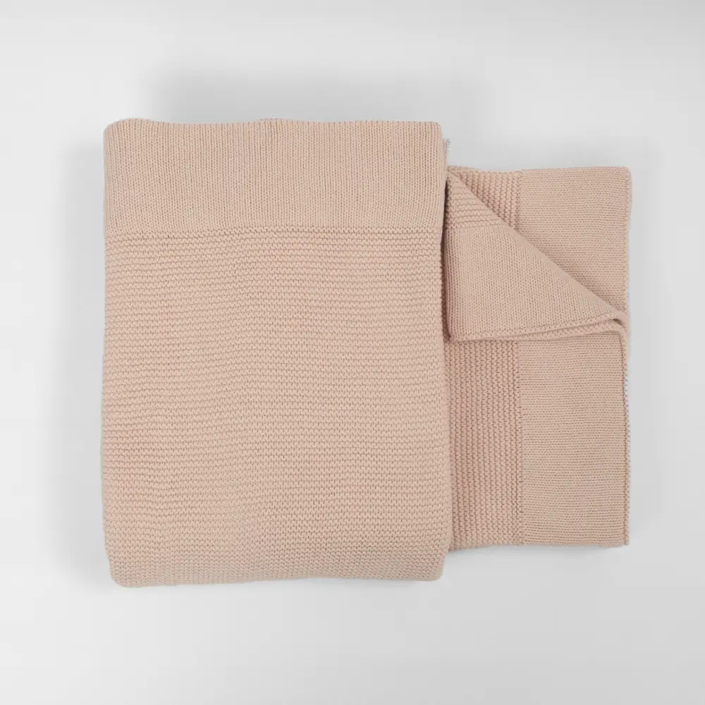 Folded view of a Oat keepsake blanket
