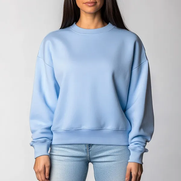 Baby Blue Halloween Sweatshirt