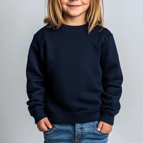 Navy Halloween Sweatshirt